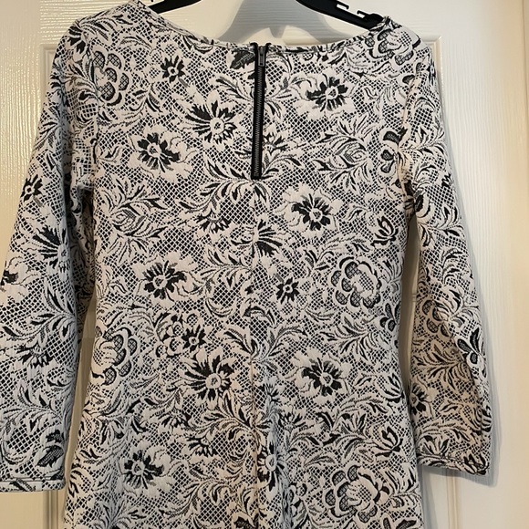 Unique Short Flared Dress - Picture 2 of 3